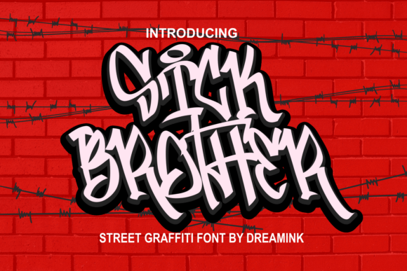 Sick Brother Font - Featured Image