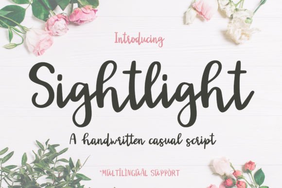 Sightlight Font - Featured Image