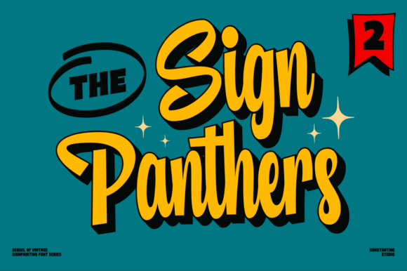 Sign Panthers 2 Font - Featured Image