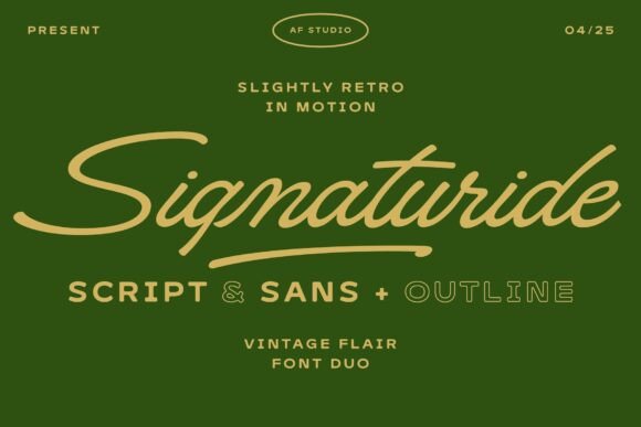 Signaturide Font - Featured Image