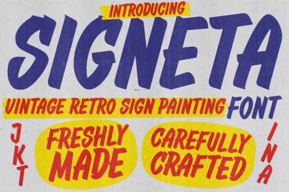 Signeta Font - Featured Image
