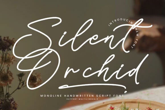 Silent Orchid Font - Featured Image