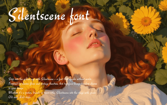Silentscene Font - Featured Image