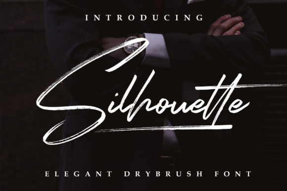 Silhouette Elegant Font - Featured Image