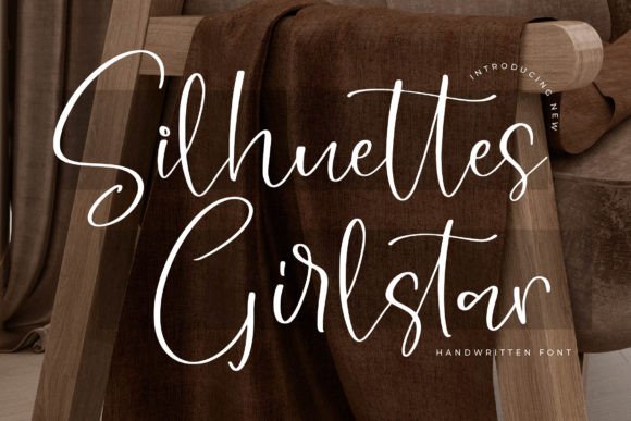 Silhuettes Girlstar Font - Featured Image