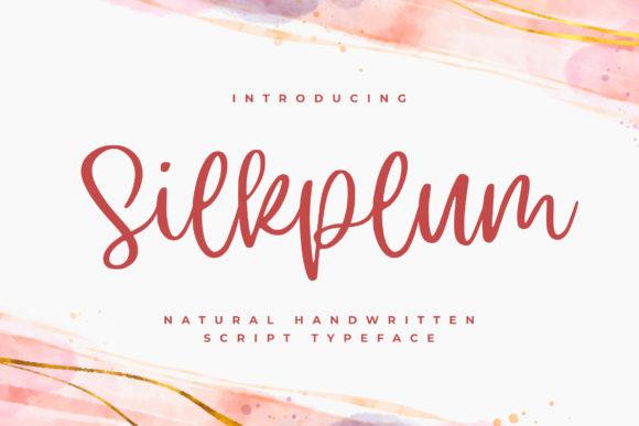 Silkplum Font - Featured Image