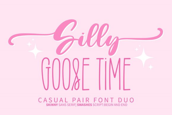Silly Goose Time Font - Featured Image