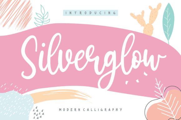 Silverglow Font - Featured Image