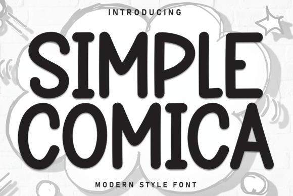 Simple Comica Font - Featured Image