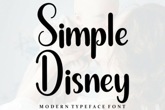 Simple Disney Font - Featured Image