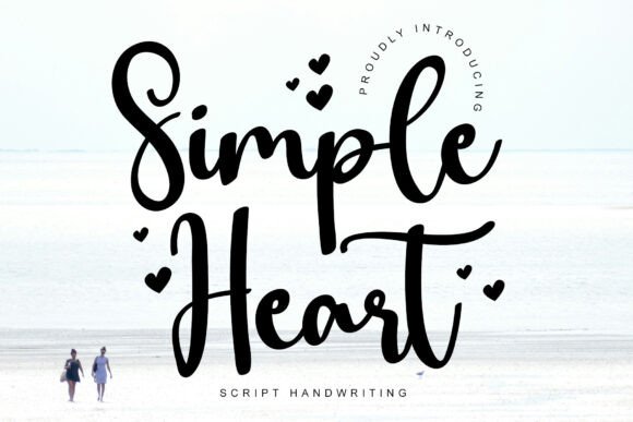 Simple Heart Font - Featured Image