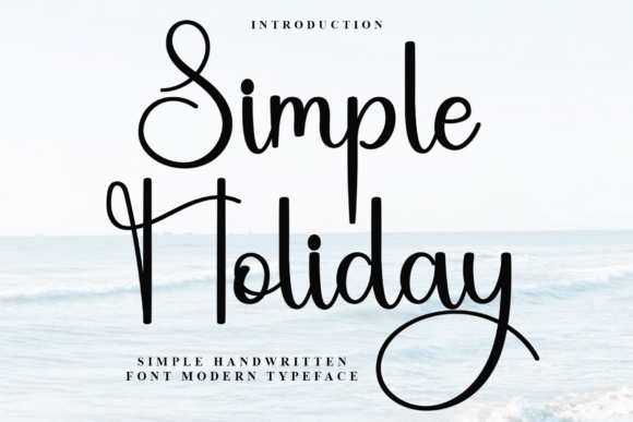 Simple Holiday Font - Featured Image