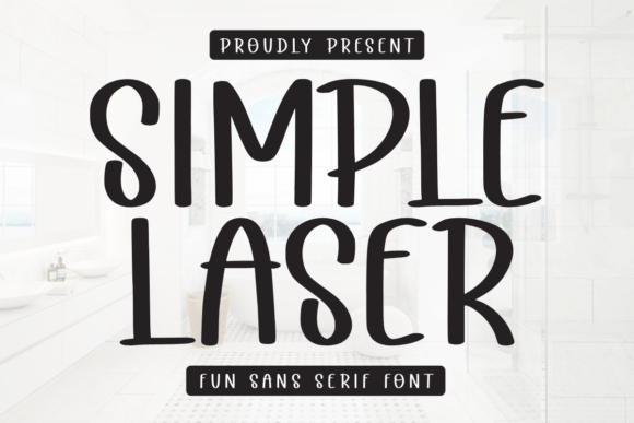 Simple Laser Font - Featured Image