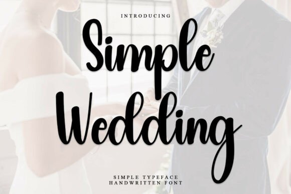 Simple Wedding Font - Featured Image