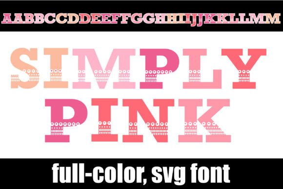 Simply Pink Font - Featured Image