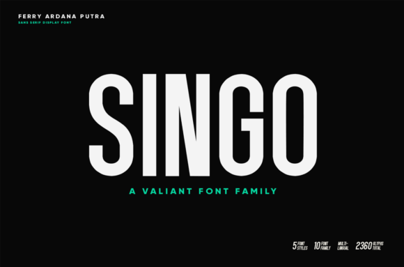 Singo Font - Featured Image