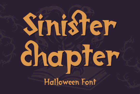 Sinister Chapter Font - Featured Image