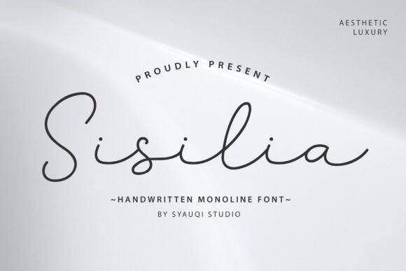 Sisilia Font - Featured Image