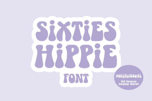 Sixties Hippie Font - Featured Image