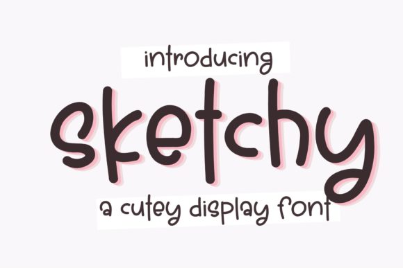 Sketchy Font - Featured Image