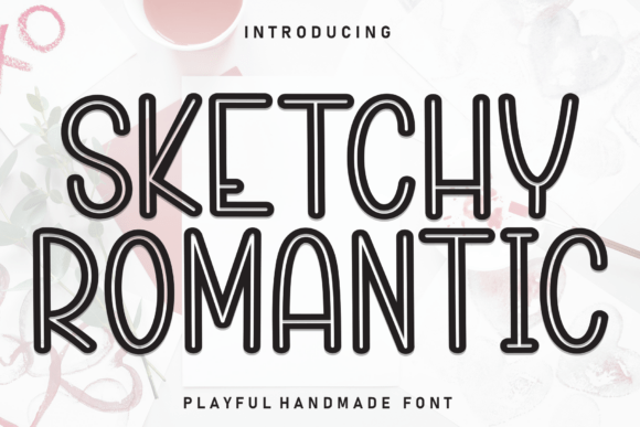 Sketchy Romantic Font - Featured Image