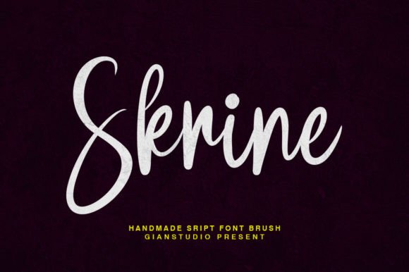 Skrine Font - Featured Image