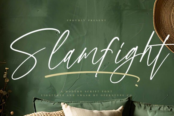 Slamfight Font - Featured Image