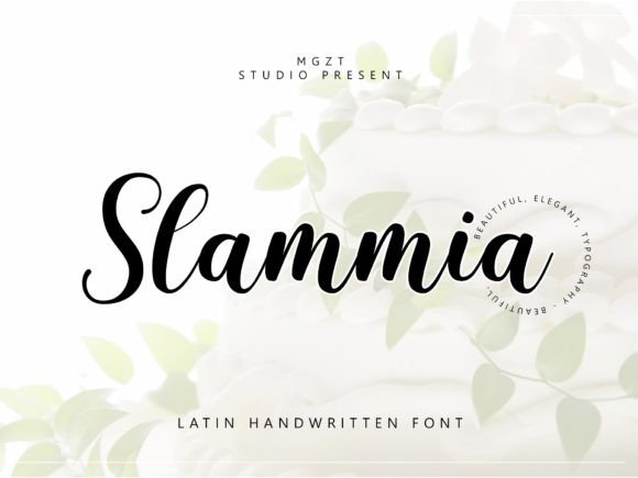 Slammia Font - Featured Image