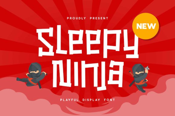 Sleepy Ninja Font - Featured Image