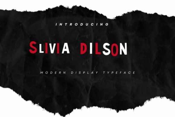 Slivia Dilson Font - Featured Image