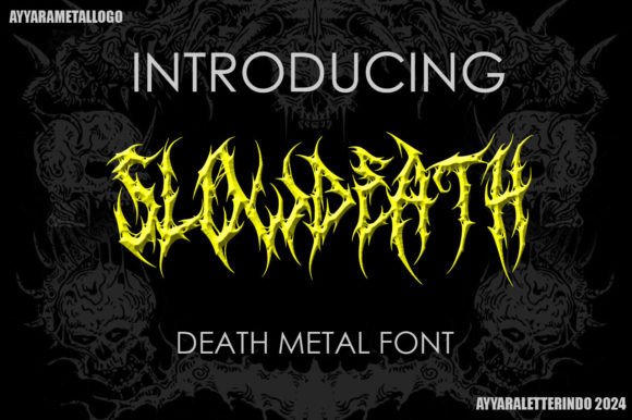 Slowdeath Font - Featured Image
