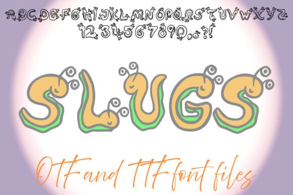 Slugs Font - Featured Image