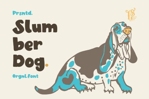 Slumber Dog Font - Featured Image