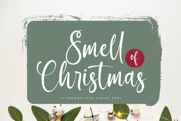 Smell of Christmas Font - Featured Image