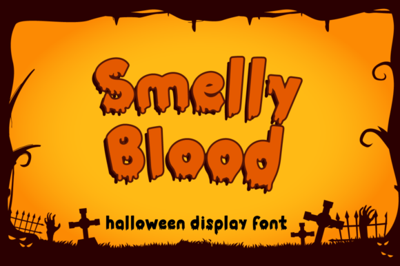 Smelly Blood Font - Featured Image