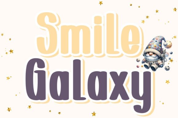 Smile Galaxy Font - Featured Image