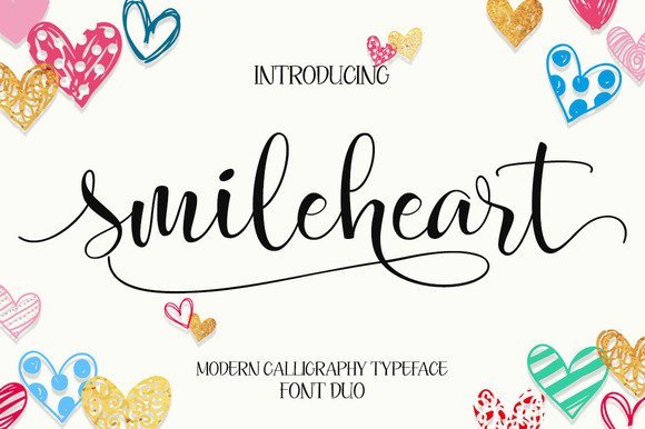 Smileheart Font - Featured Image