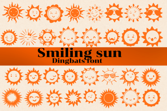 Smiling Sun Font - Featured Image