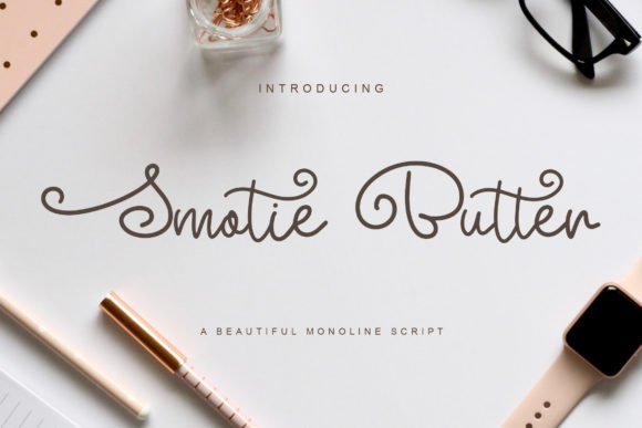 Smotie Butter Font - Featured Image
