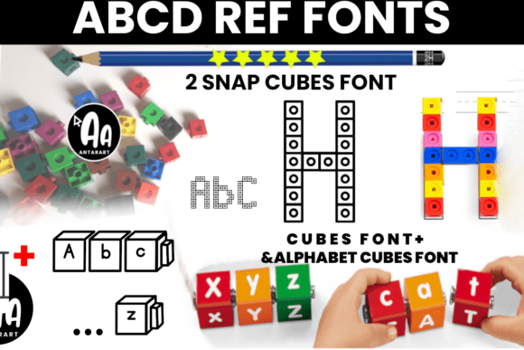Snap Cube Font - Featured Image