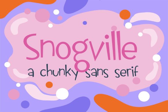 Snogville Font - Featured Image