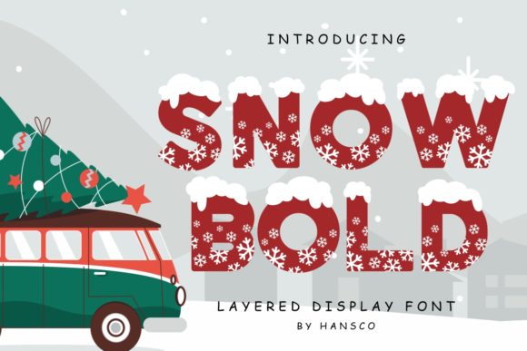 Snow Bold Font - Featured Image