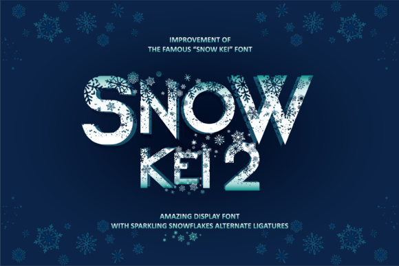 Snow Kei 2 Font - Featured Image