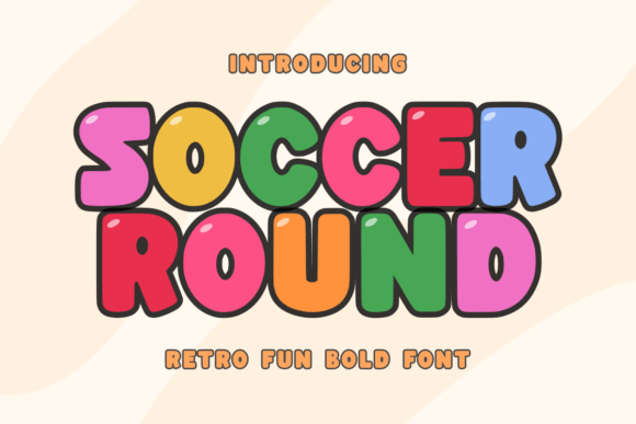 Soccer Round Font - Featured Image