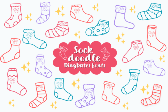 Sock Doodle Font - Featured Image