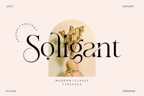 Soligant Font - Featured Image