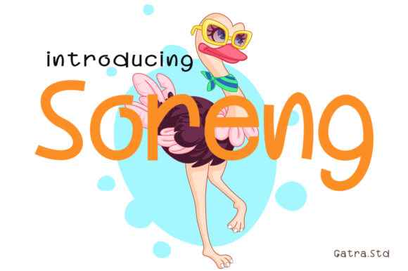 Soreng Font - Featured Image