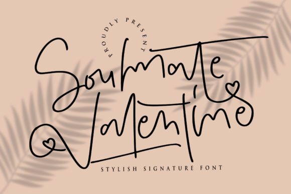 Soulmate Valentine Font - Featured Image