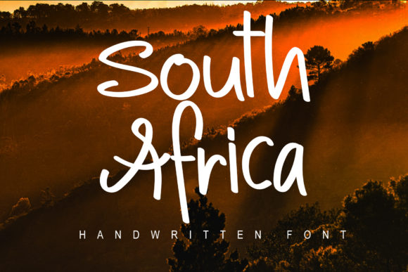 South Africa Font - Featured Image