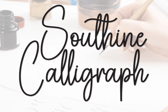 Southine Calligraph Font - Featured Image